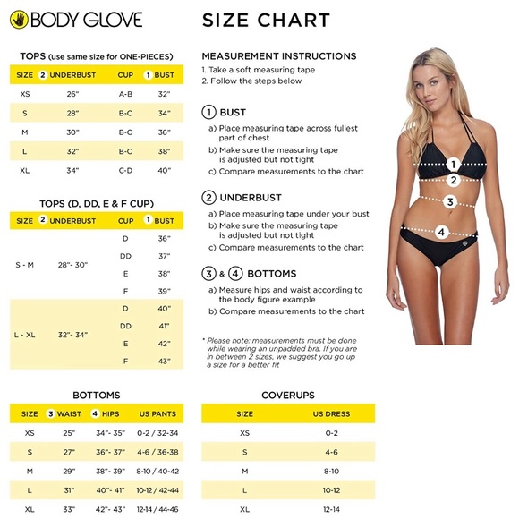 👙BNWT - BODY GLOVE Bikini Top, XL - Picture 5 of 7